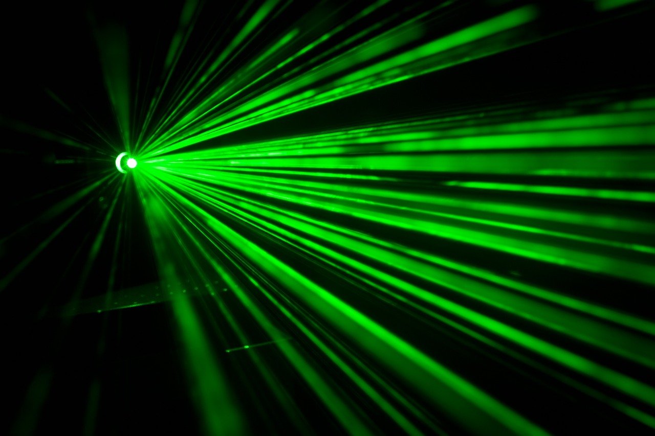 speed of laser light