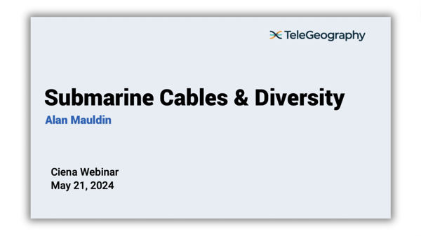 Submarine Cables & Diversity