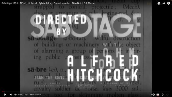 Sabotage 1