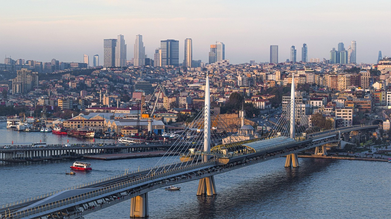 Istanbul skyline. Istanbul will host Capacity Eurasia 2025.