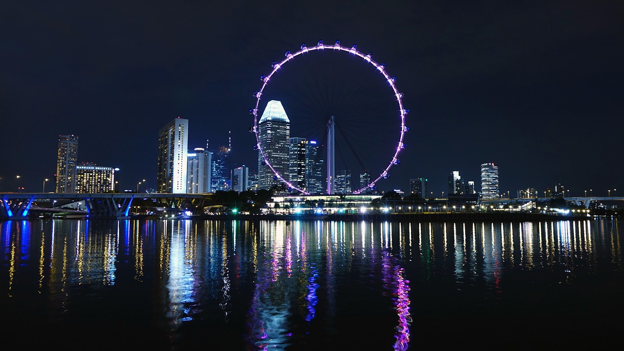 Shot of Singapore, host of Sub Nets World 2025